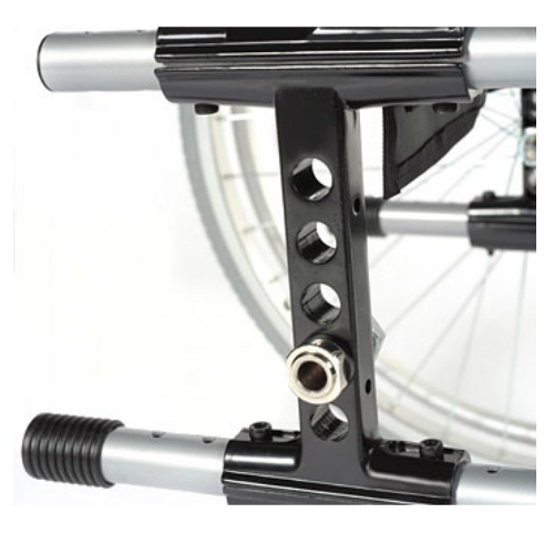 BasiX2 folding wheelchair axle plate adjustment
