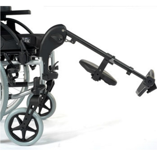 RelaX² Multifunctional Wheelchair elevating footrest