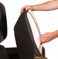 Removable seat cushion
